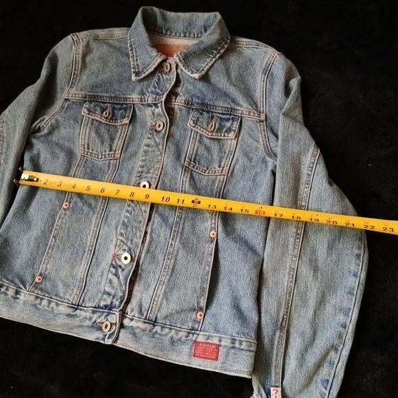 Vintage 90s Guess Denim Jacket Size Kids Medium - Picture 4 of 8